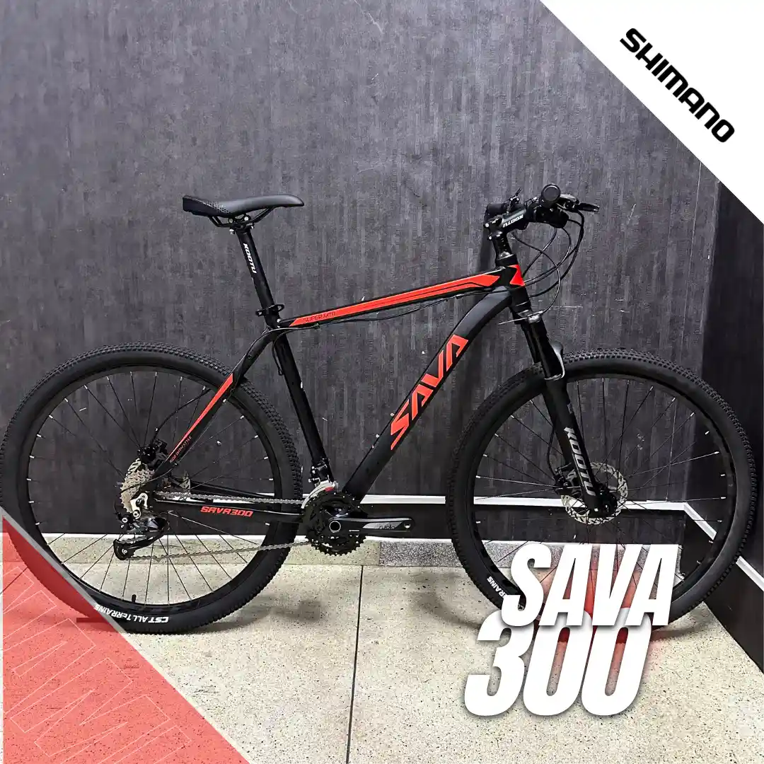 BICICLETA ARO 29 SAVA 300 - 27V SHIMANO ALTUS